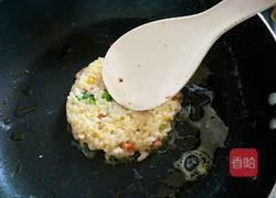米饭鸡蛋煎饼的做法图解7