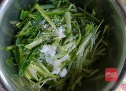 凉拌老虎菜的做法图解6