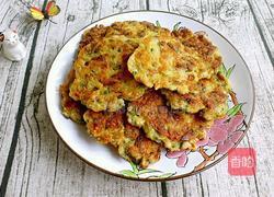 槐花肉末饼的做法图解10