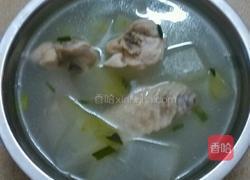 冬瓜鸡翅汤的做法图解4