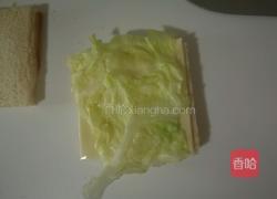 鸡蛋肉松三明治的做法图解4