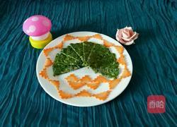 芹菜叶鸡蛋饼的做法图解8