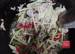 竹笋炒肉丝的做法图解19