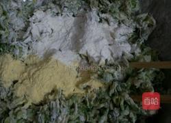 槐花饼的做法图解4