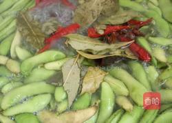 水煮毛豆的做法图解3