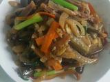 腊肉烧茄子