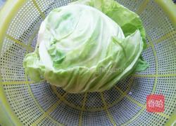 炝炒包菜的做法图解1