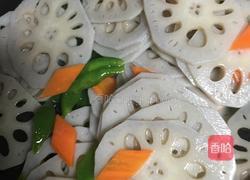 炒藕片的做法图解10