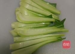 青菜焖饭(宝宝版)的做法图解2