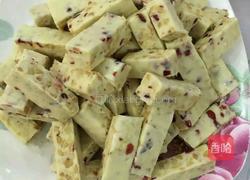 纯手工蔓越莓牛轧糖的做法图解7