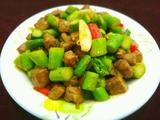 蚝油芦笋牛肉粒