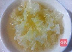 马蹄银耳木瓜糖水的做法图解2