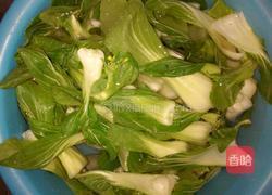 爆炒油菜的做法图解1