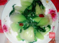 爆炒油菜的做法图解8