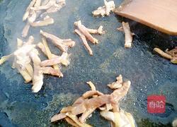 大葱炒肉的做法图解5