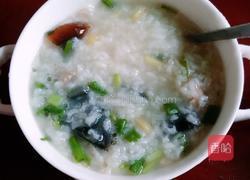 皮蛋瘦肉粥的做法图解3