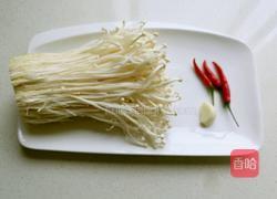 拌金针菇的做法图解1