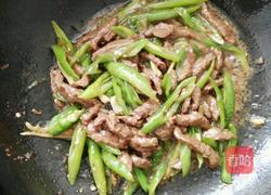 青椒爆炒牛肉的做法图解6