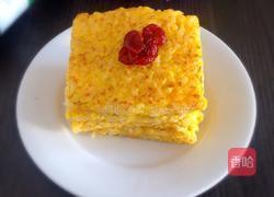 米饭鸡蛋饼的做法图解4