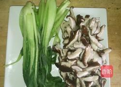香菇油菜的做法图解2