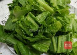 青菜粥的做法图解1