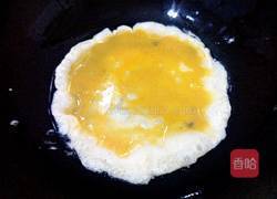 油菜炒鸡蛋的做法图解4