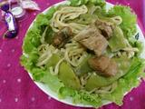 油豆角焖面