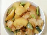 五花肉烧土豆