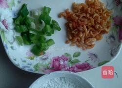 槐花鸡蛋煎饼的做法图解3
