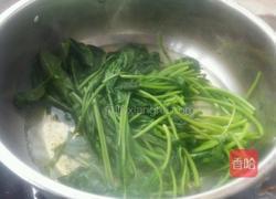 菠菜拌粉丝的做法图解2