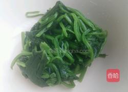 菠菜拌粉丝的做法图解3
