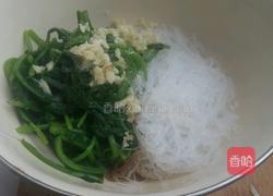 菠菜拌粉丝的做法图解5