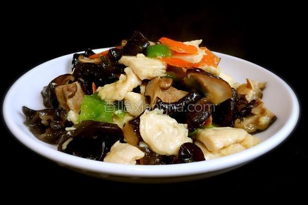香菇鸡片的做法_香菇鸡片的做法大全_香菇鸡