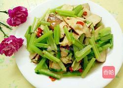 芹菜炒香干的做法图解6