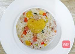 菠萝鸡肉炒饭的做法图解13
