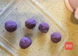 紫薯芝麻饼的做法图解9