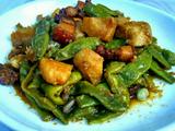 土豆炖五花肉豆角