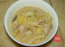 猪肉炖白菜的做法图解6