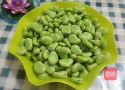 煮蚕豆的做法图解2