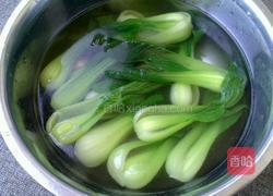 香菇菜心的做法图解2