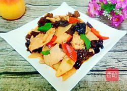 山药木耳炒肉的做法图解10