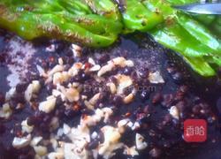 干豆豉煎虎皮青椒的做法图解8