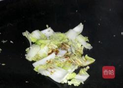 白菜炒豆腐的做法图解4