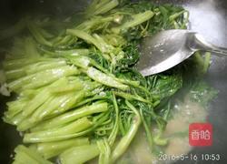 虾酱炒通菜的做法图解6