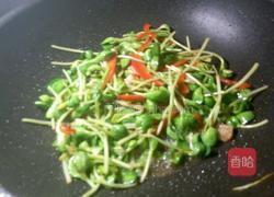 清炒豆苗的做法图解9