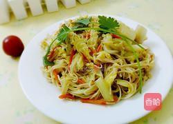 炒细面的做法图解14
