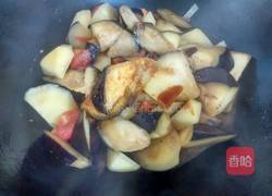 土豆烧茄子的做法图解9