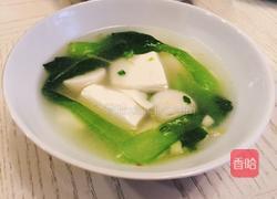 青菜豆腐鱼丸汤的做法图解9