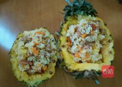 原只菠萝炒饭的做法图解6