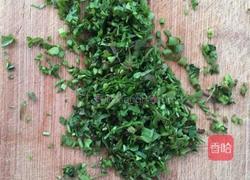 香椿煎蛋饼的做法图解3